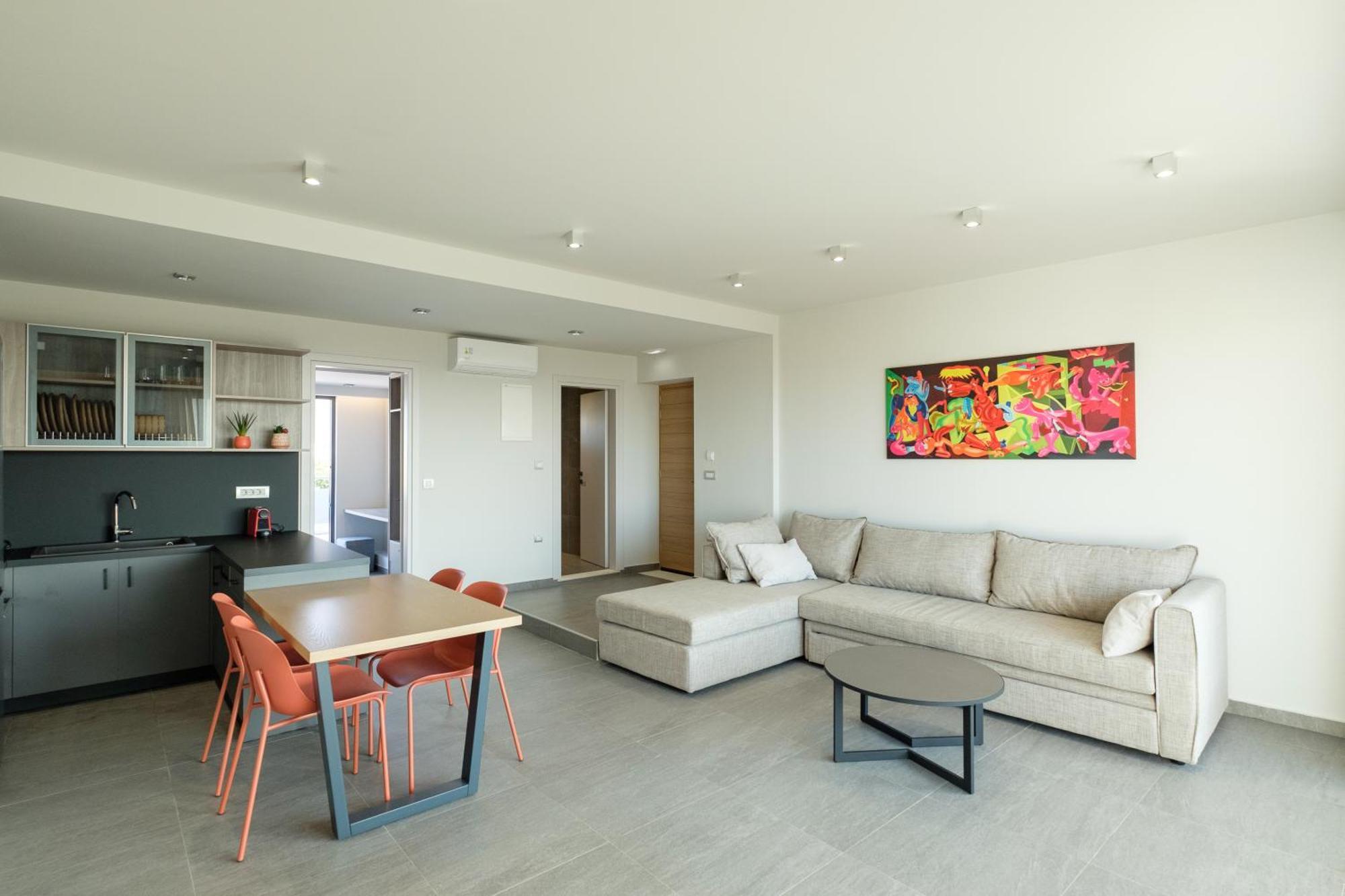 Sky-High 70Sqm Penthouse W. Stunning Views - 05 Apartment Chania  Exterior photo